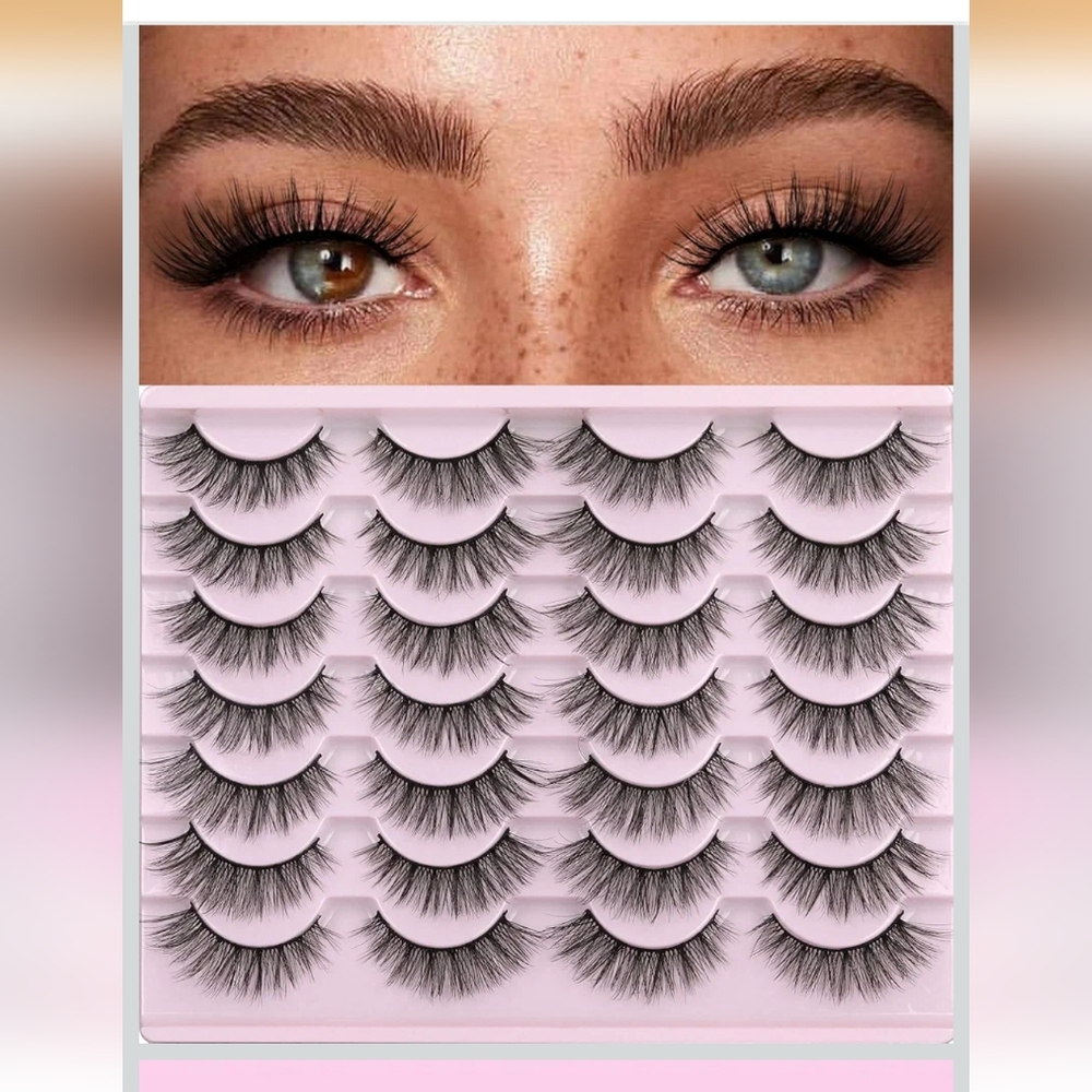 New Large Capacity False Lashes 20 Sets